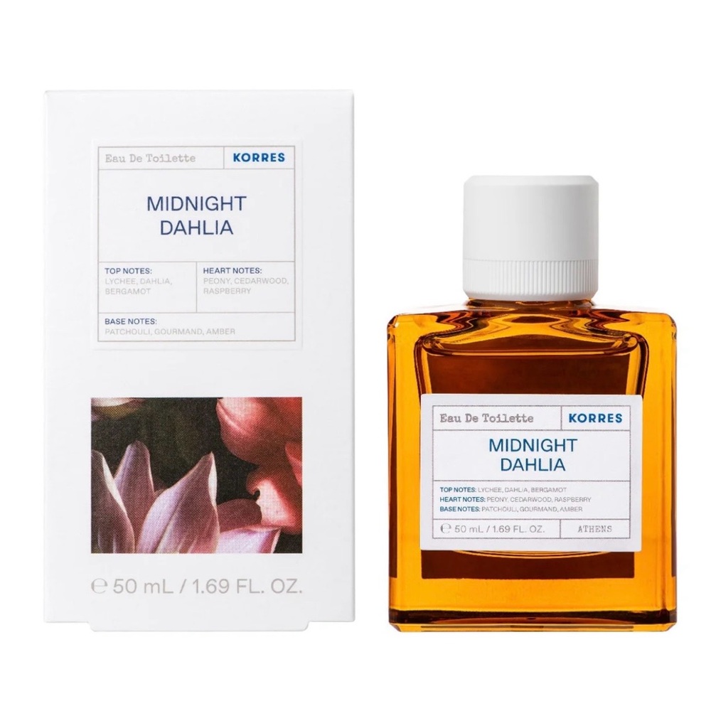 KORRES Eau De Toilette Midnight Dahlia (2 x 50 ml)